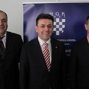 Drago Čugura, Luka Burilović i Danijel Marušić