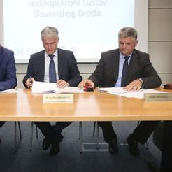 Potpisan sporazum o vodoopskrbnom sustavu Slavonski Brod