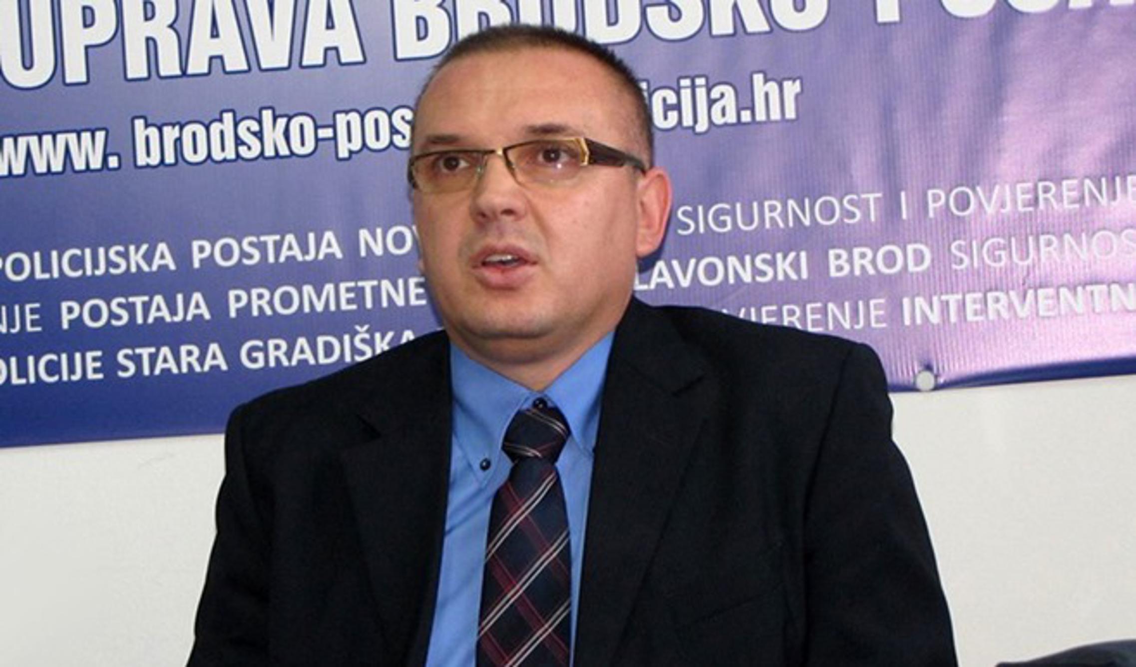 Ante Zovak, načelnik PU brodsko-posavske