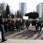 Prosvjed u Slavonskom Brodu 