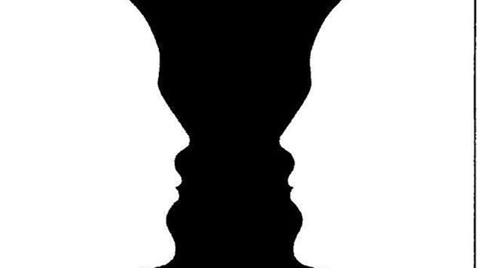 Što trenutno vidite? Vazu ili dva lica?
