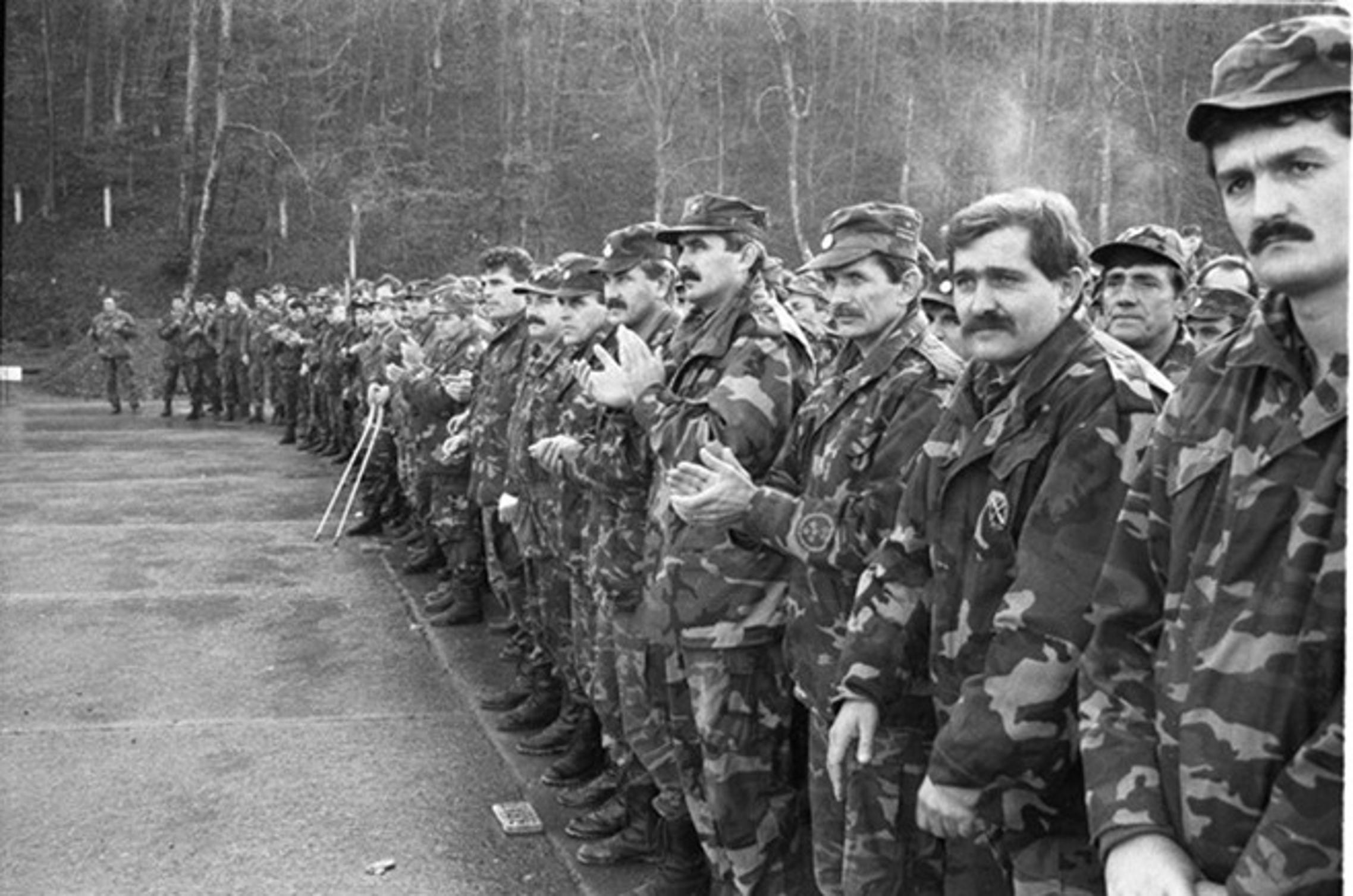 Nakon povratka iz Bosanske Posavine, listopad 1992.