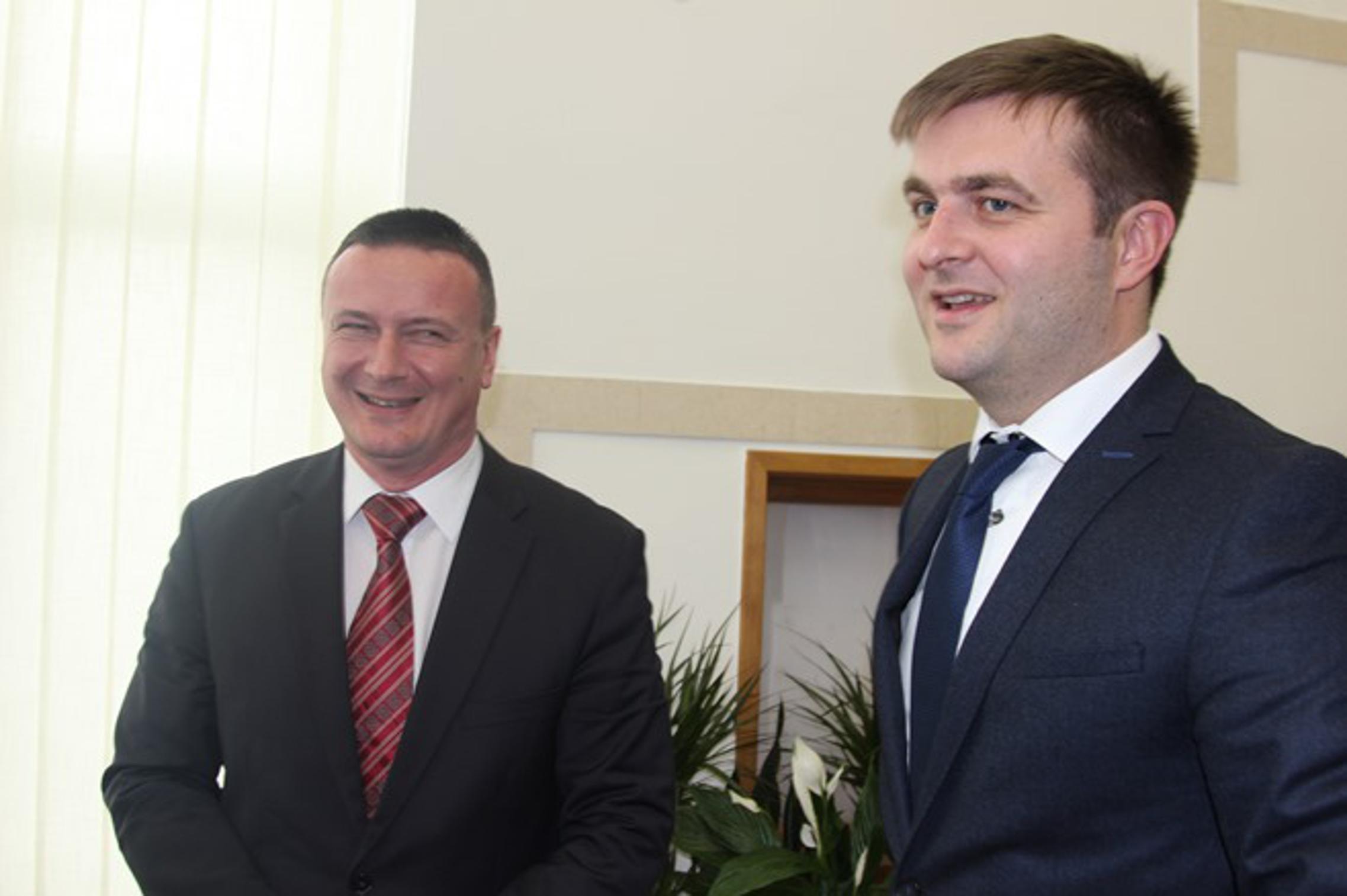 župan Danijel Marušić, ministar Tomislav Ćorić