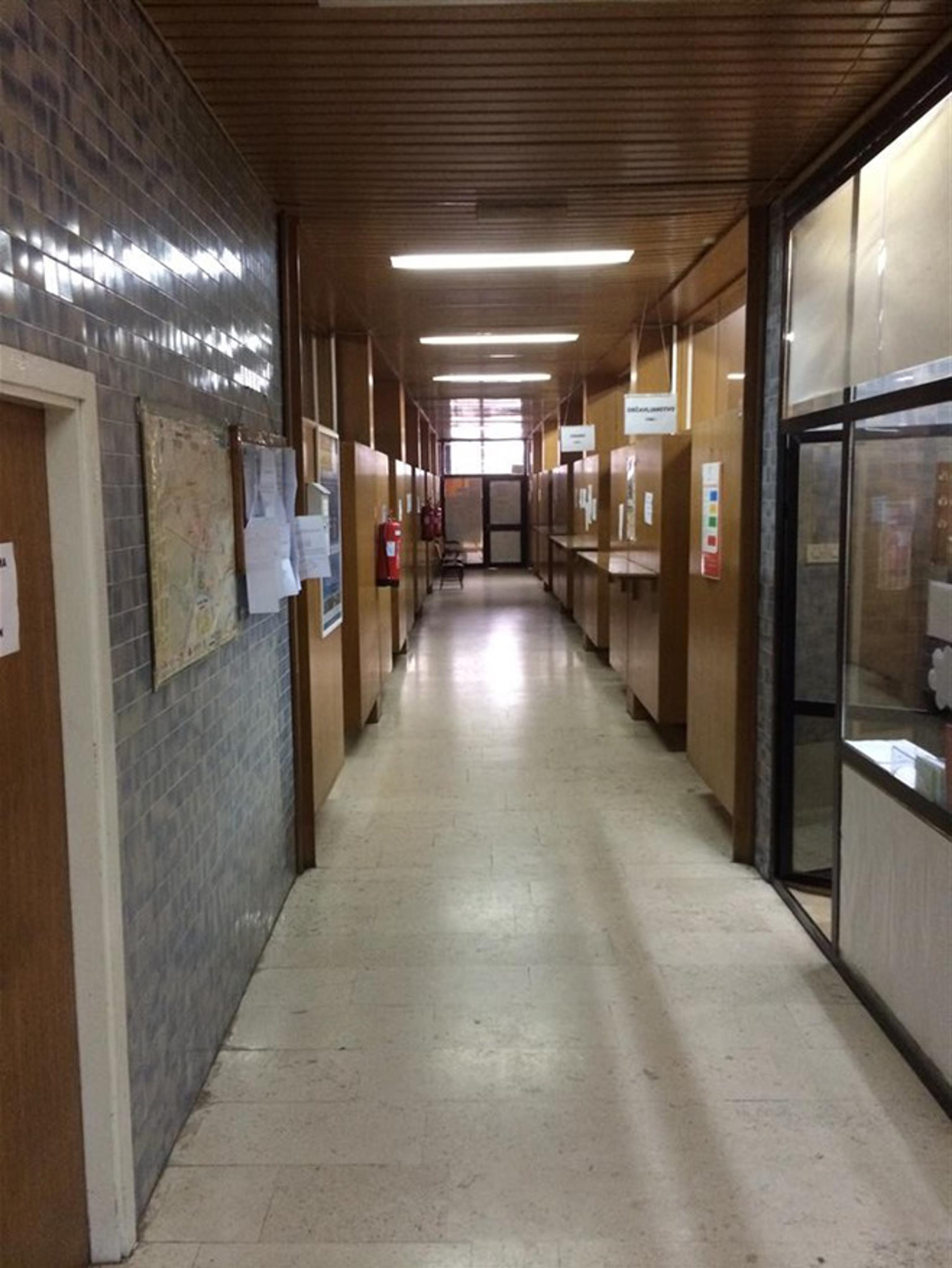 Nevjerojatan prizor - prazan hodnik brodske policije u Milovićki
