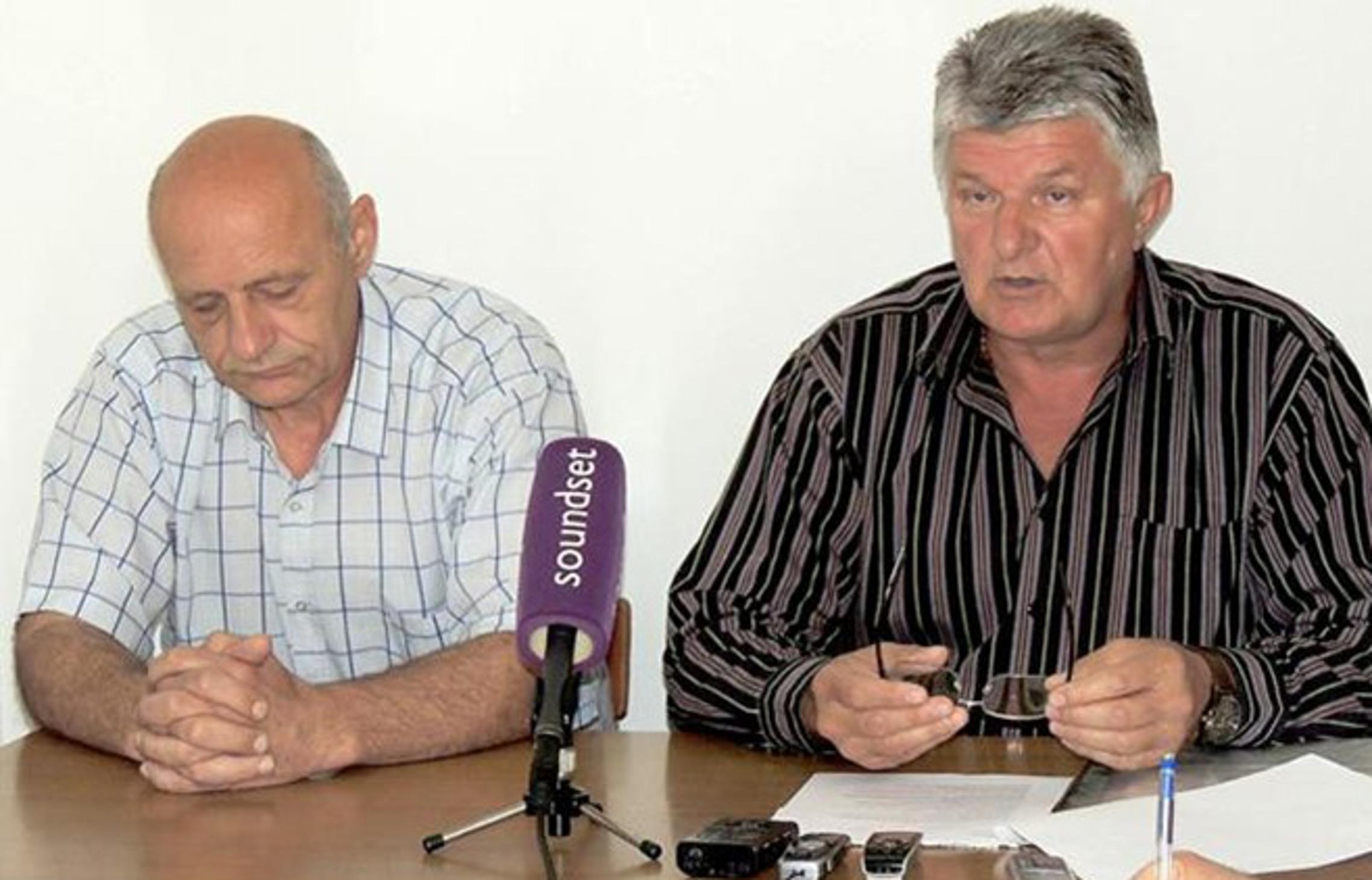 Zvonko Pezer (lijevo) i Ivo Dujmić (desno)