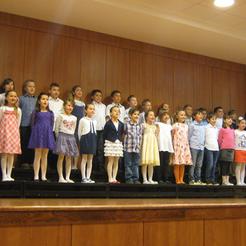 Zbor učenika pripremnih razreda za osnovnu glazbenu školu