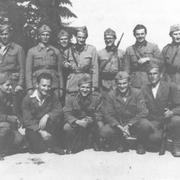 Vodstvo 6. korpusa i zapovjednik glavnog stožera NOVH