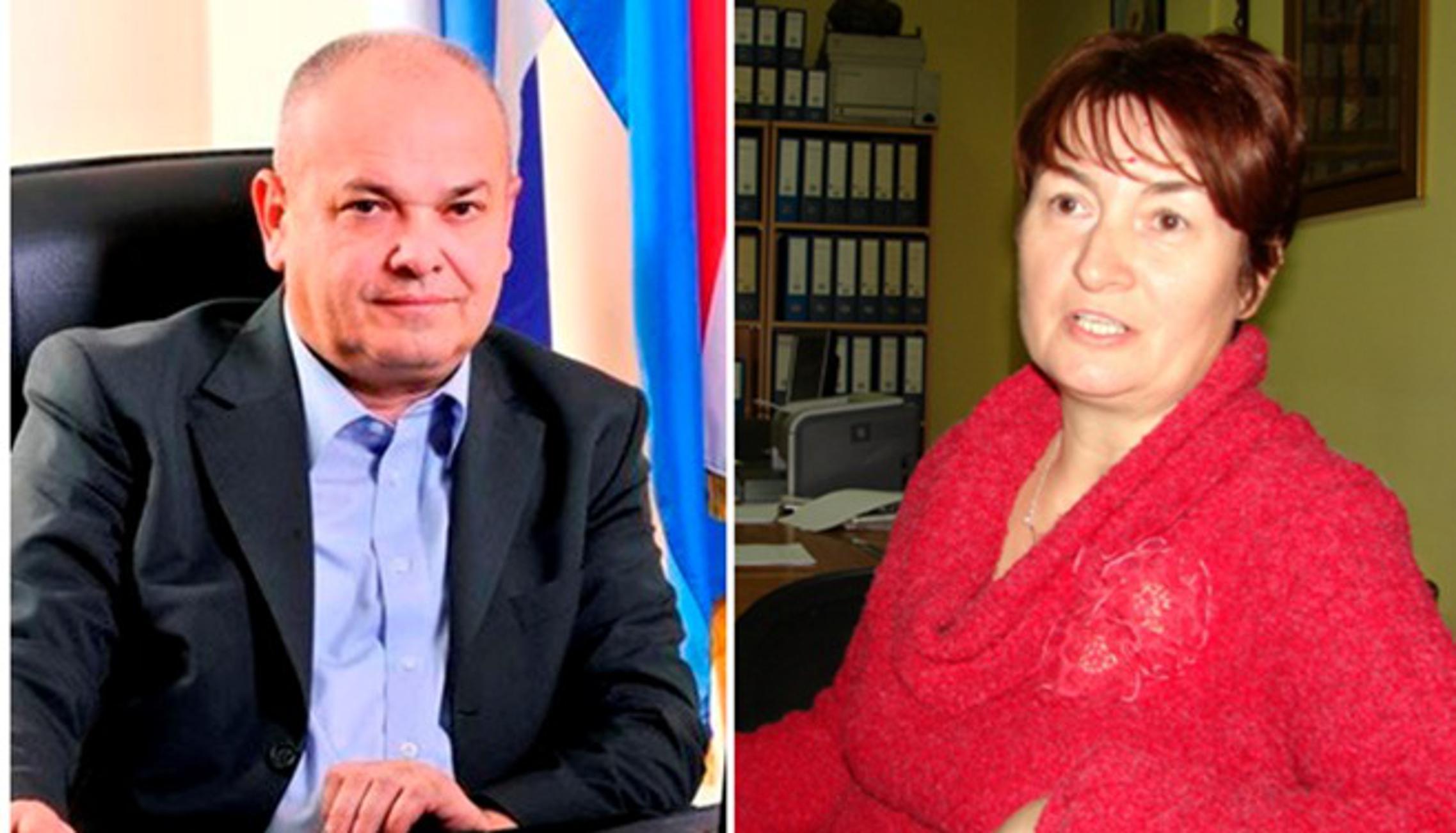 Potpisnici Ugovora o koncesiji: Mirko Duspara i Branka Nikolić
