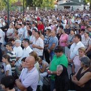 Hodočasnici u Voćinu 21. kolovoza, 2011.
