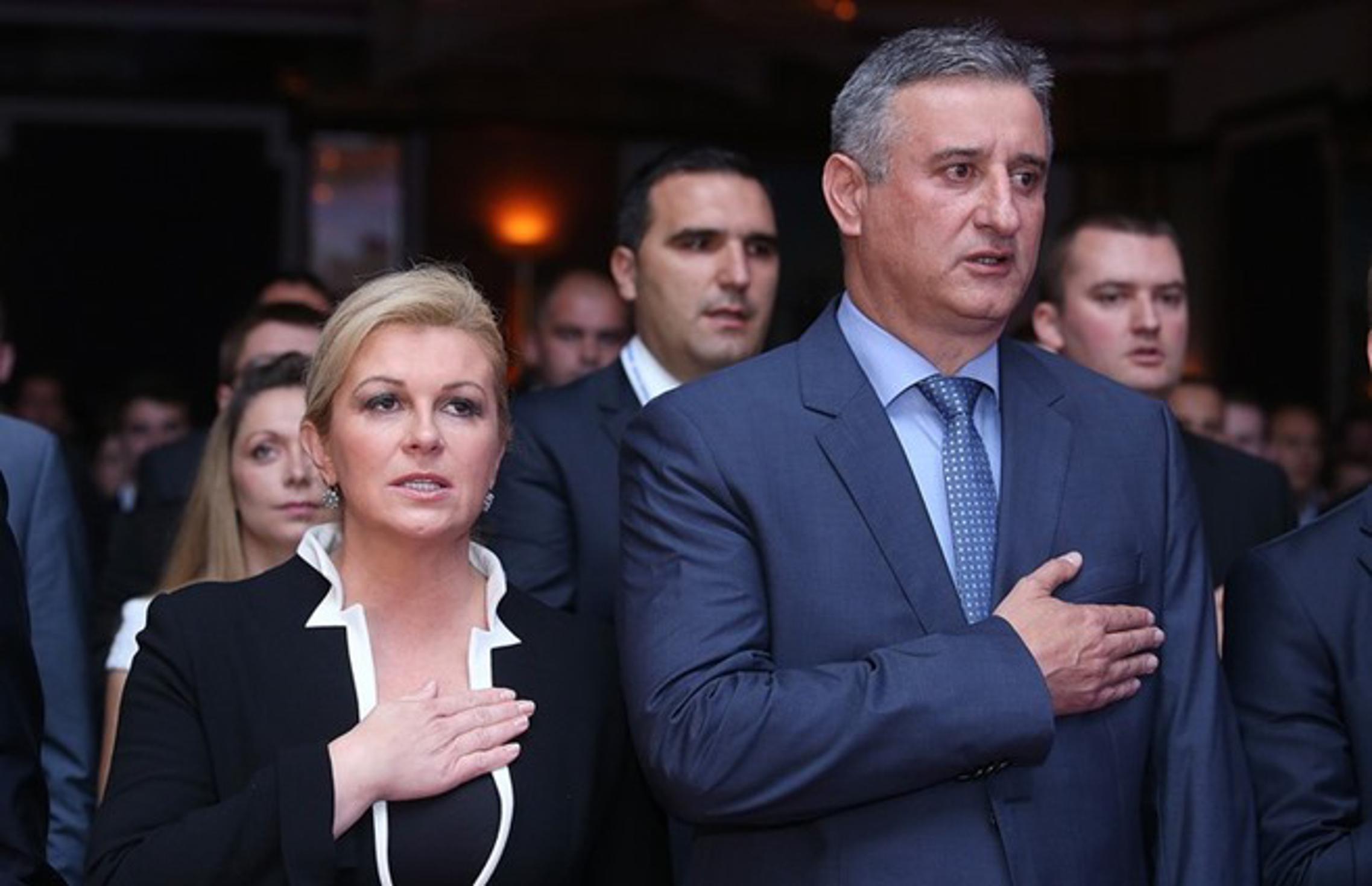 Kolinda Grabar Kitarović i Tomislav Karamarko