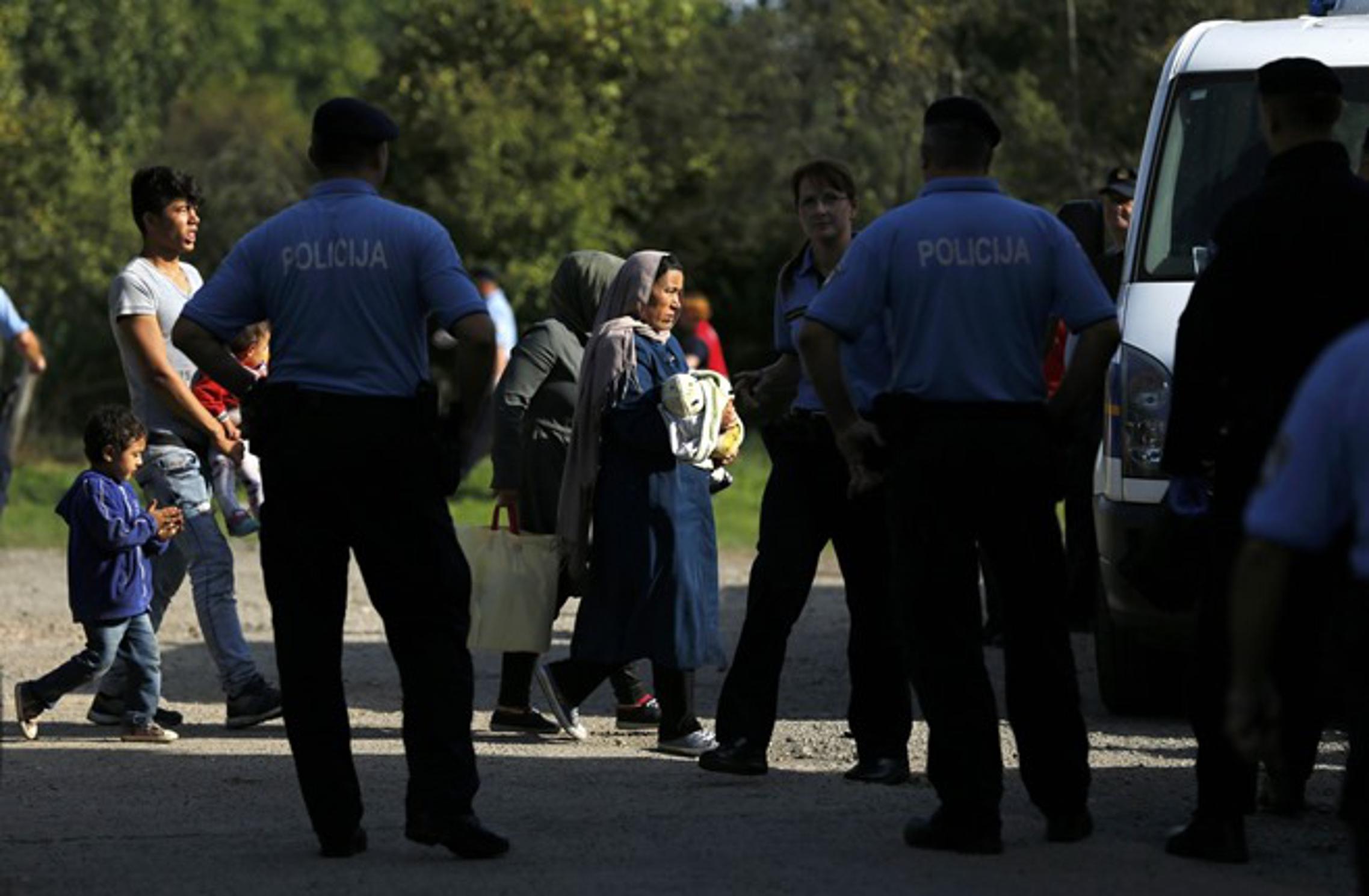 Izbjeglice stižu u Hrvatsku