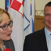 Pučka pravobraniteljica Lora Vidović i župan Danijel Marušić