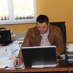 Načelnik Josip Pavić u svom uredu