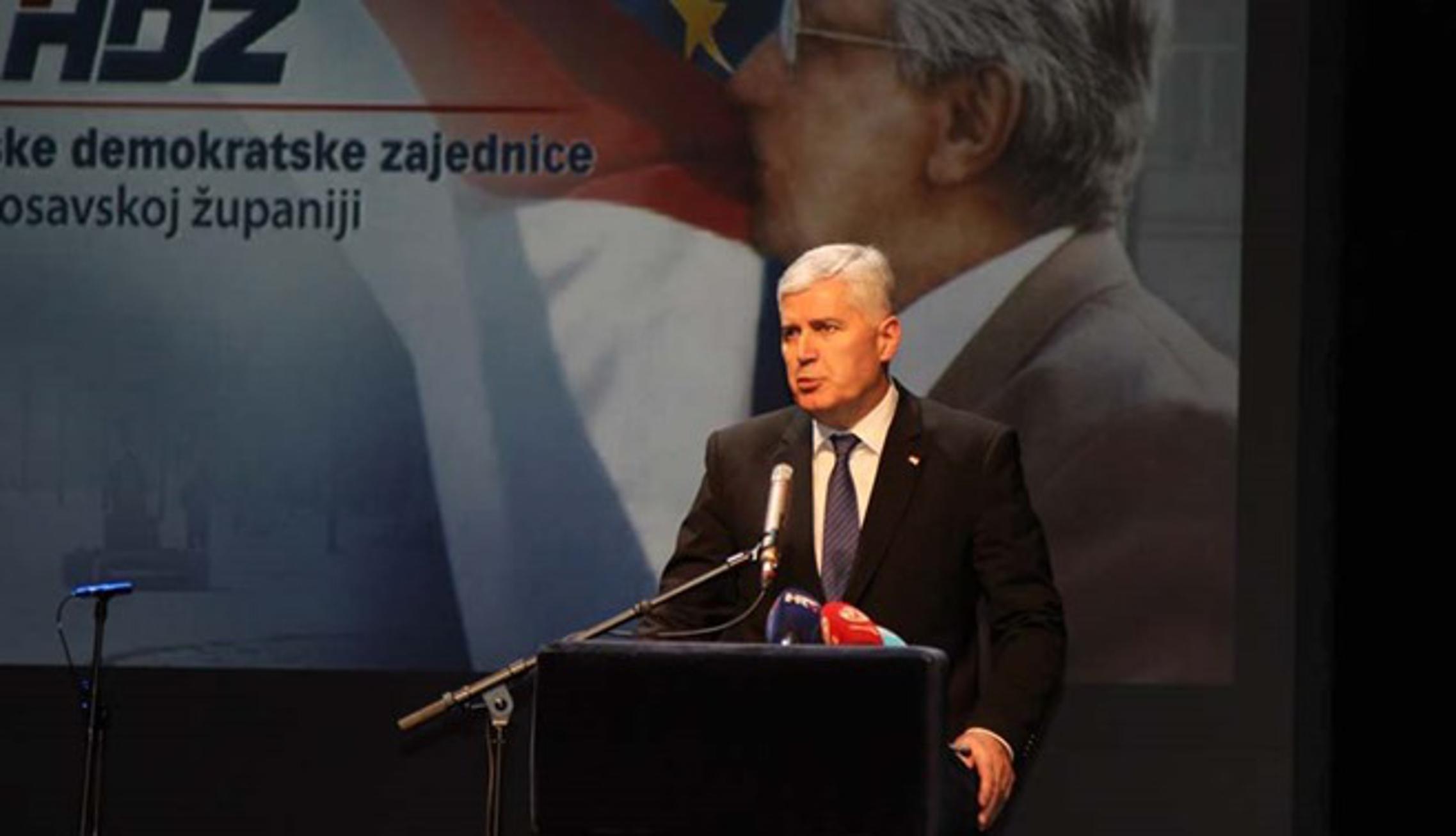 Dragan Čović u Slavonskom Brodu na 30. godišnjici HDZ-a