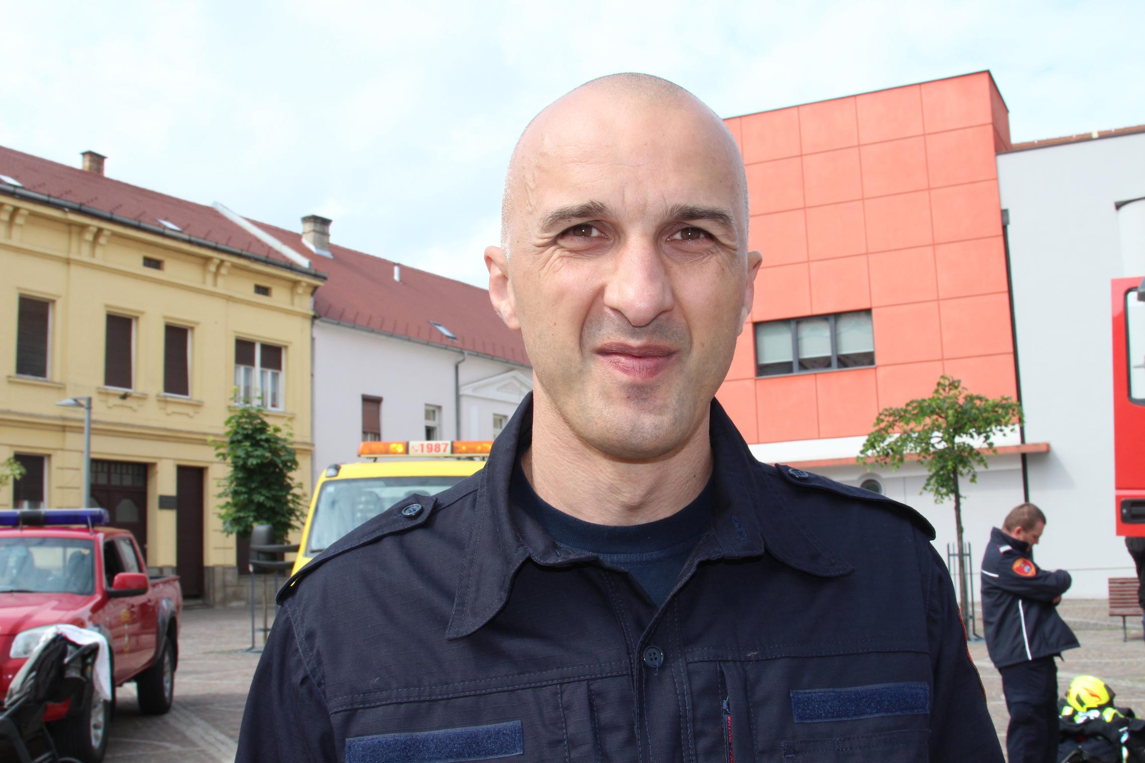 Dalibor Hrunka, zapovjednik JVP Grada Požege