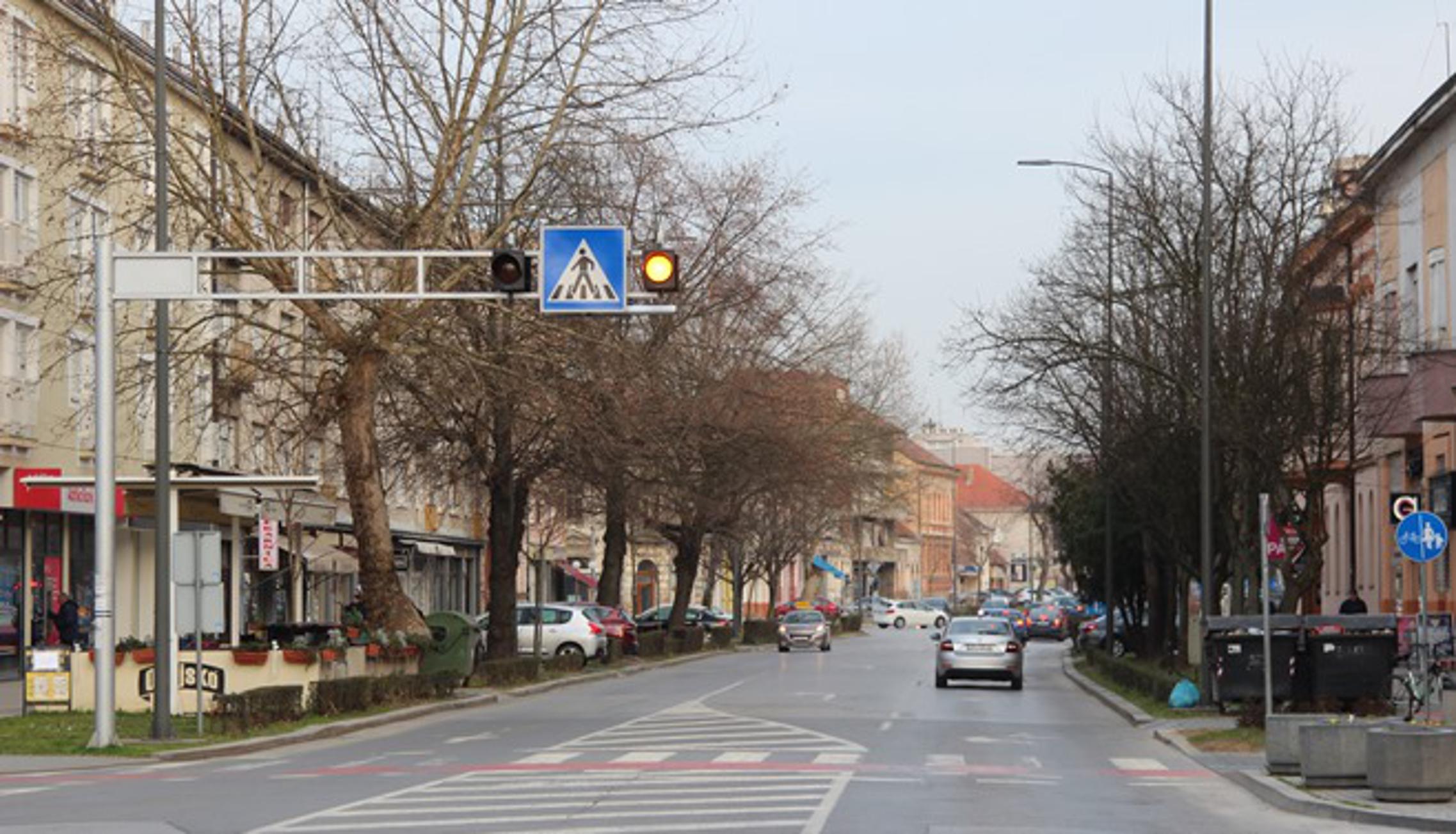 Ulica Petra Krešimira IV. u Slavonskom Brodu